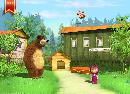 Скриншот игры Маша и Медведь. Подготовка к школе